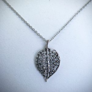 Filigree Leaf Necklace