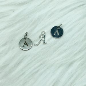 Initial And Heart Necklace