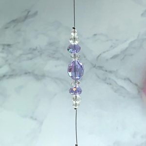 Lavendar Suncatcher 12″