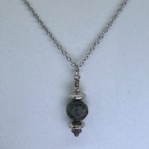 Jasper Stone Drop Necklace