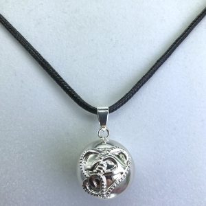 Harmony Ball Pregnancy Necklace Mother And Child Hand