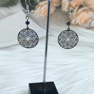 Fine Filigree Drop Earrings