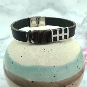 Mens Leather Bracelet