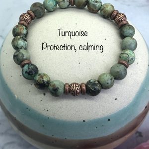 African Turquoise Bracelet