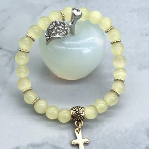 Kids Bracelet Yellow Cats Eye