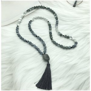 Smokey Quartz Mala