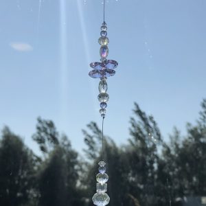 Lavendar Suncatcher 24″