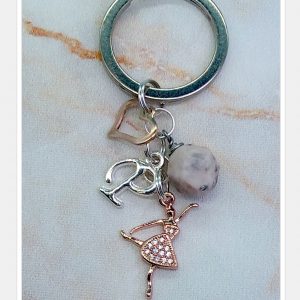 Dancer Keychain / Purse Bling