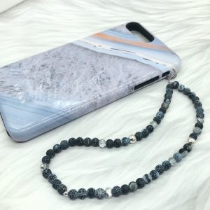 Fire Dragon Agate Cellphone Lanyard