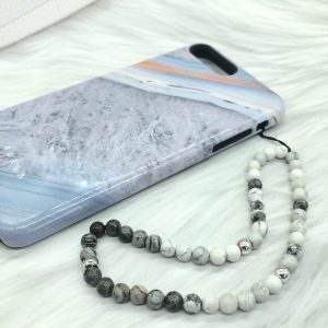 Howlite And Jasper Cellphone Lanyard