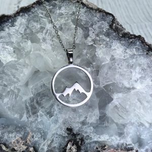 Silver Mountain Necklace