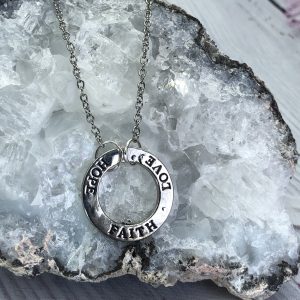 Faith Hope Love Necklace