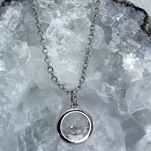 Water Drop Circle Necklace