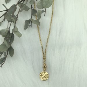 Glitters Of Gold Necklace
