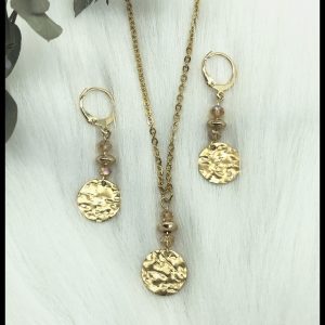 Glitters Of Gold Drop Earrings