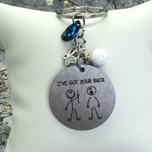 Got Your Back Keychain / Purse Bling