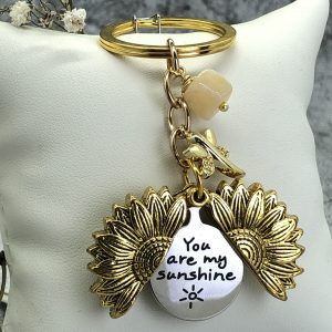 You Are My Sunshine Keychain / Purse Bling