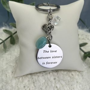 Love Between Sisters Keychain / Purse Bling