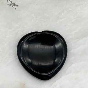 Worry Stone Black Agate