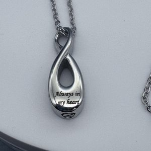 Cremation Always In My Heart Necklace